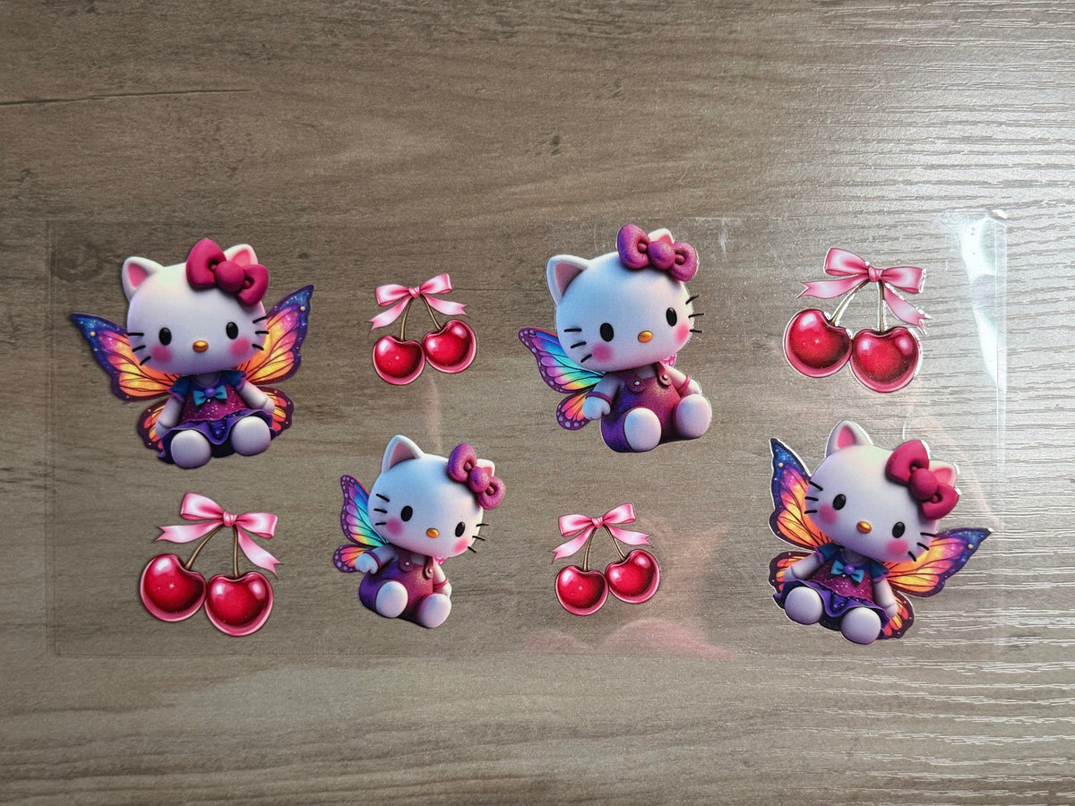 Cherries & Hello Kitty Cup Wrap