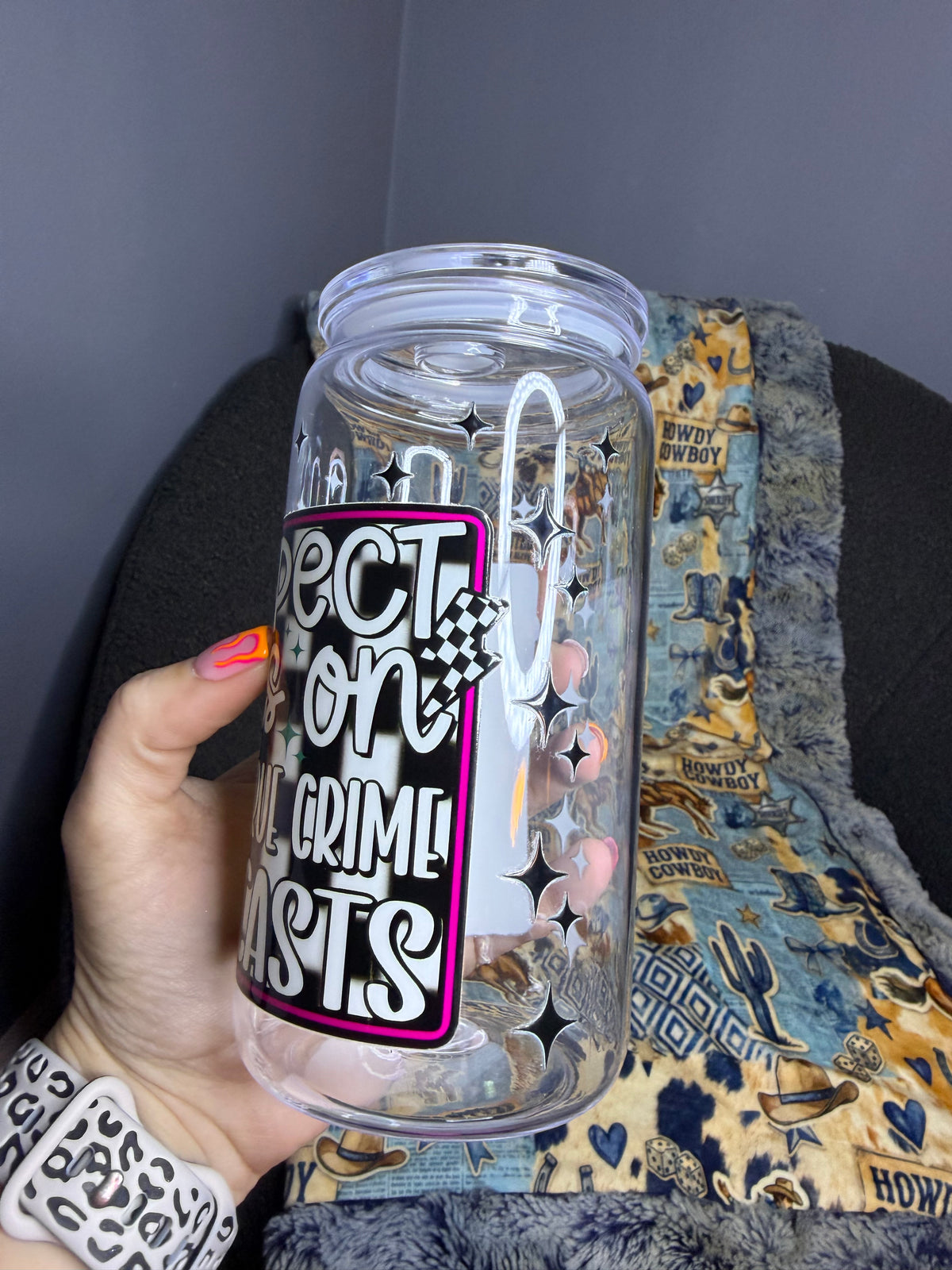 True Crime Sublimated Tumbler