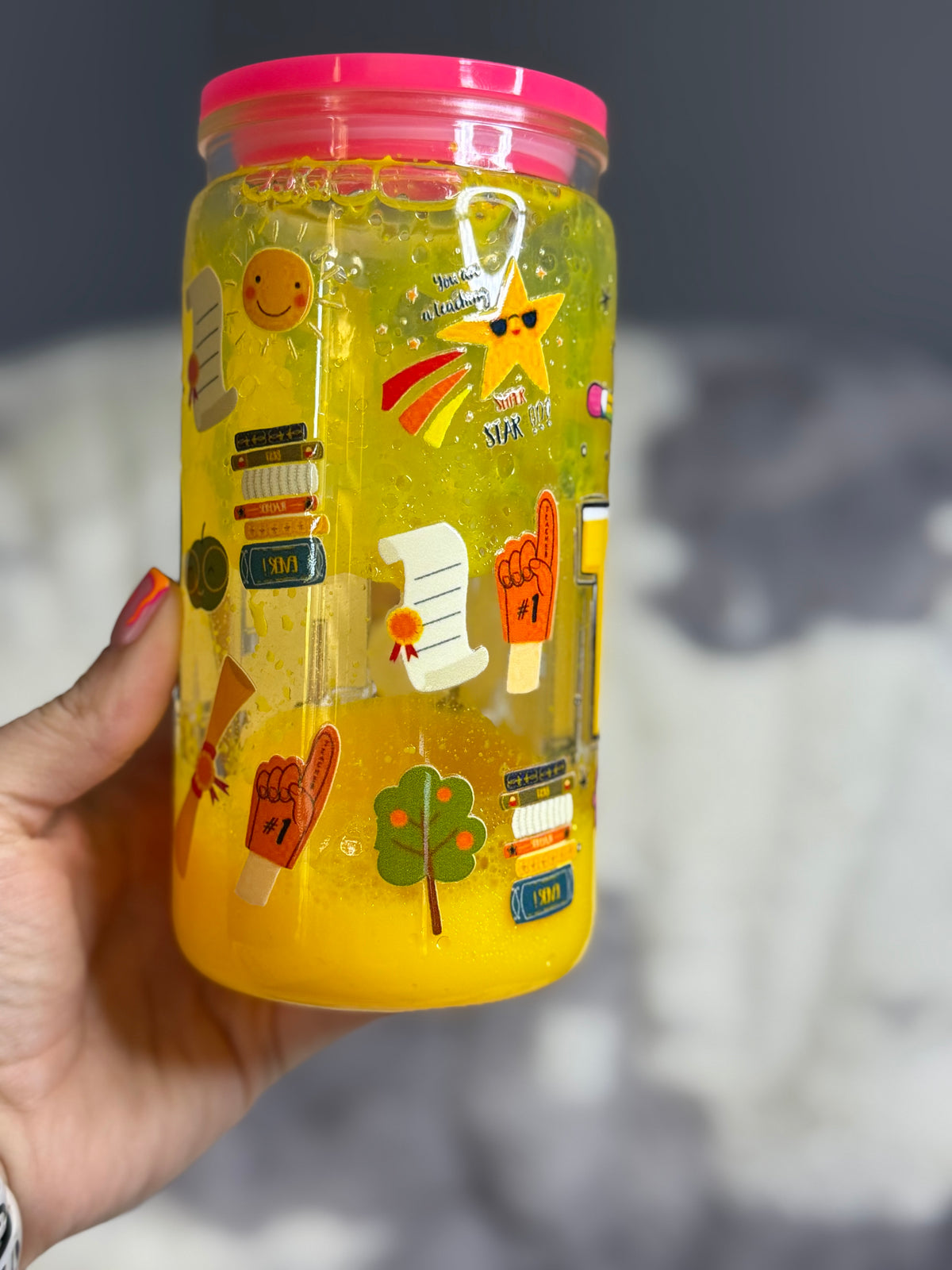 Best Teacher Ever Lava Tumbler