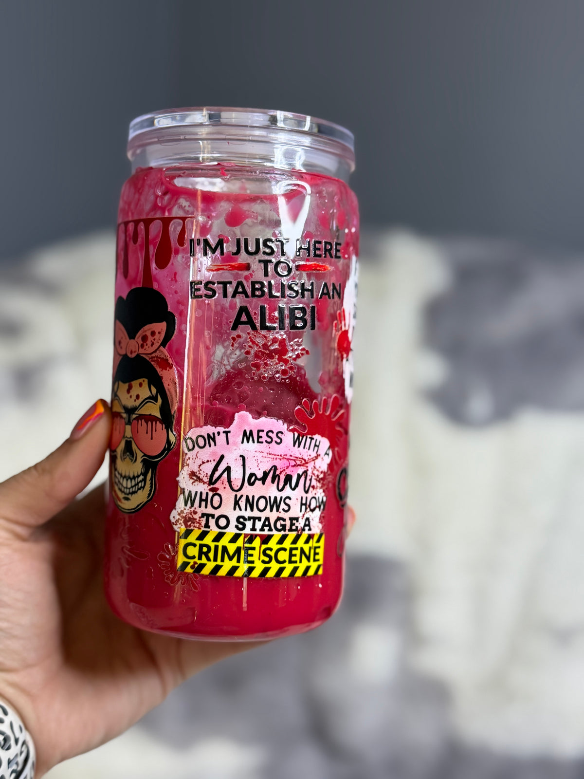 True Crime Addict Lava Tumbler
