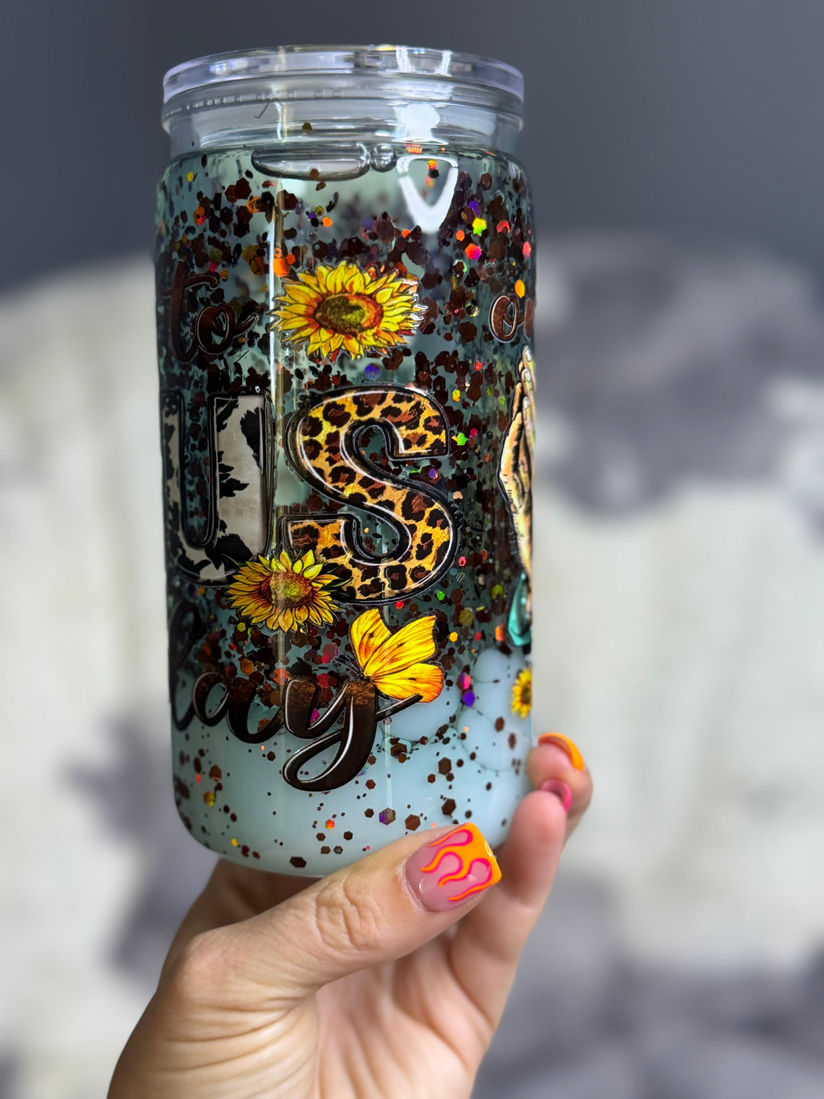 Only Talking To Jesus Dual Lava Tumbler