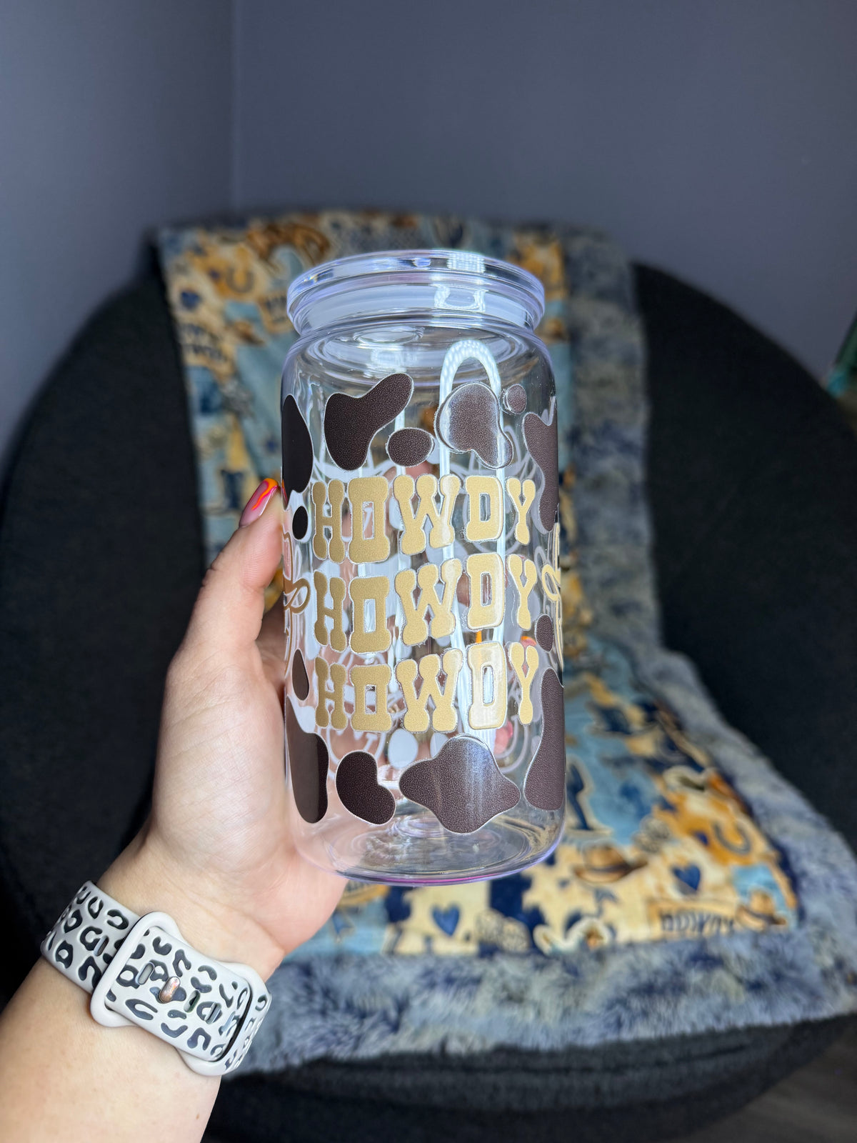 Howdy Howdy Howdy Sublimated Tumbler