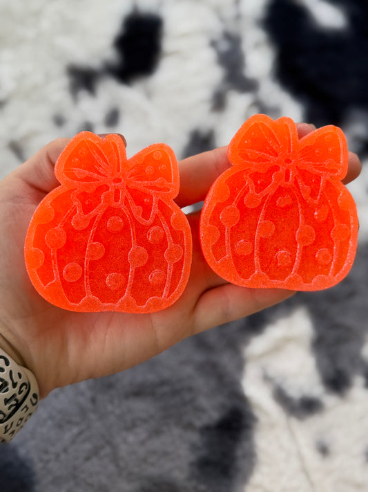 Polka Dot Pumpkin Vent Clips