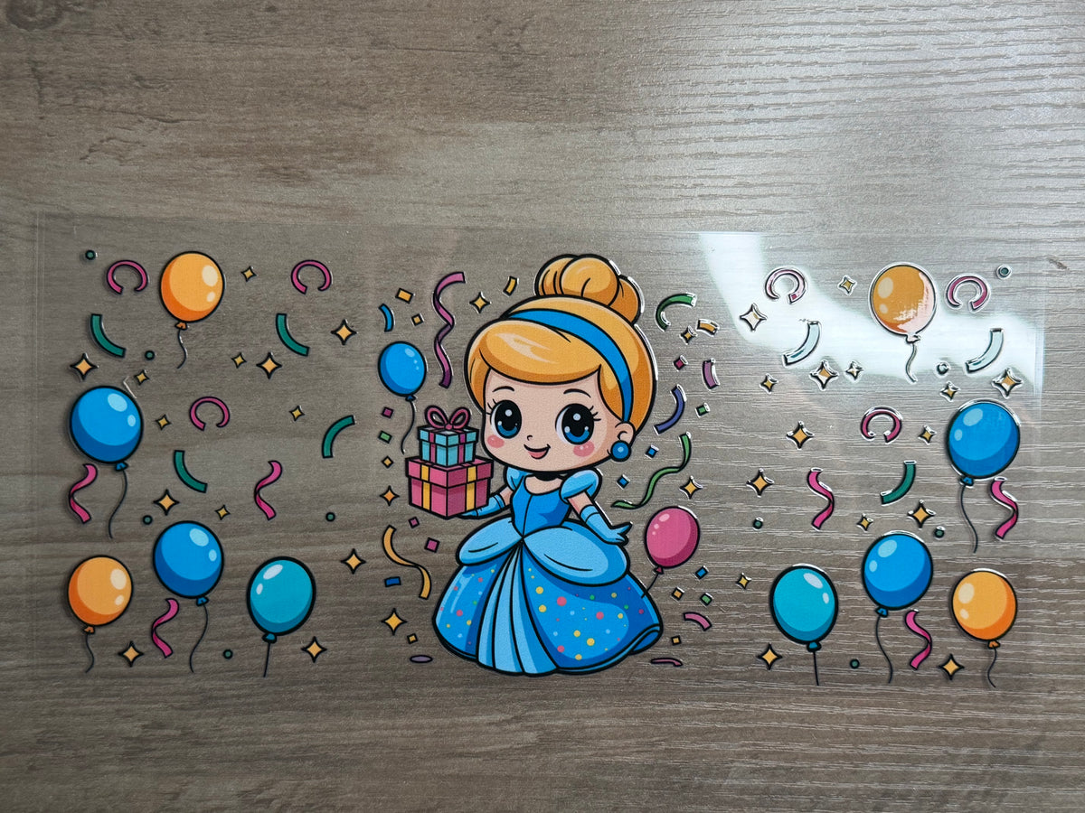 Princess Party Cup Wrap