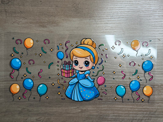 Princess Party Cup Wrap