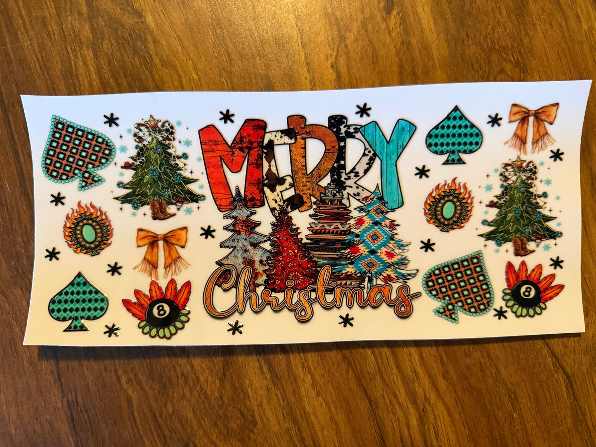 Western Christmas Wrap