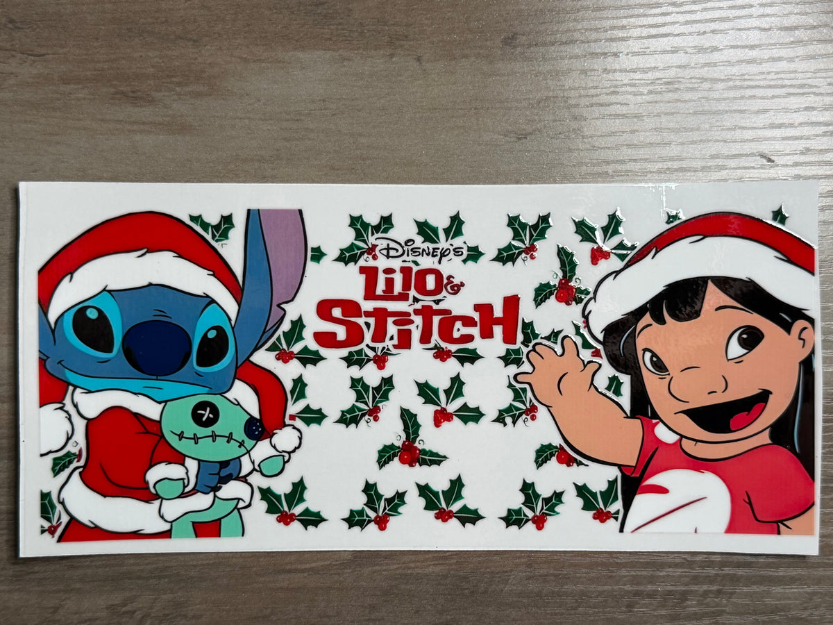 Lilo & Stitch Christmas Cup Wrap