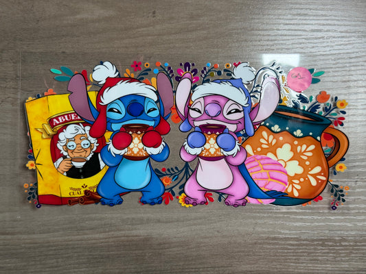 Stitch Christmas Cocoa Cup Wrap