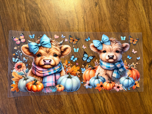 Highland Cow Wrap