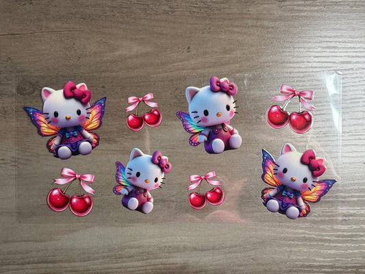 Cherries & Hello Kitty Cup Wrap
