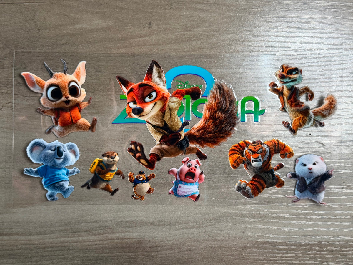 Zootopia 2 Cup Wrap