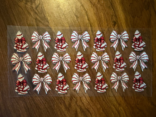Christmas Cake Bows Wrap