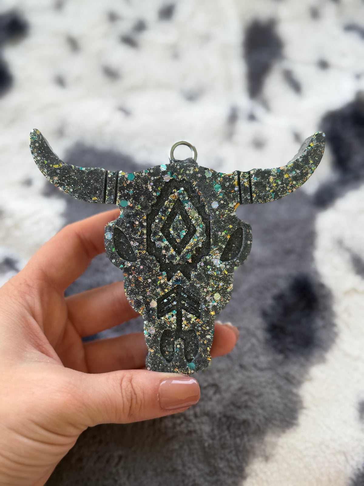 Aztec Bull Skull