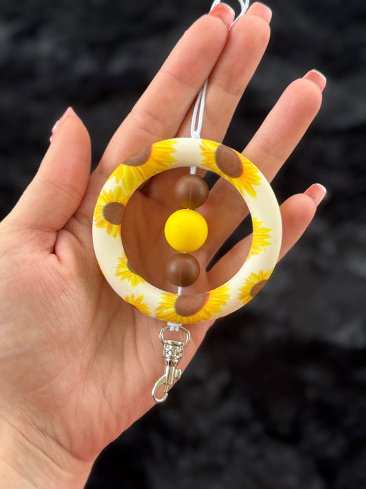 Sunflower Babe Freshie Hanger
