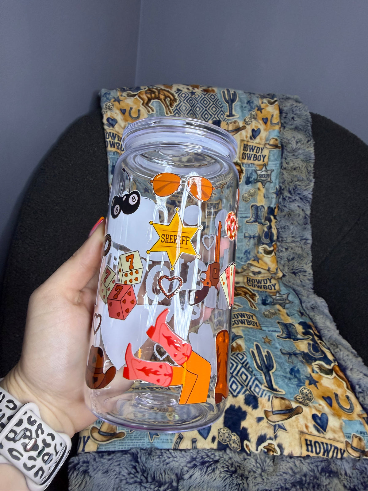 Howdy Sublimated Tumbler