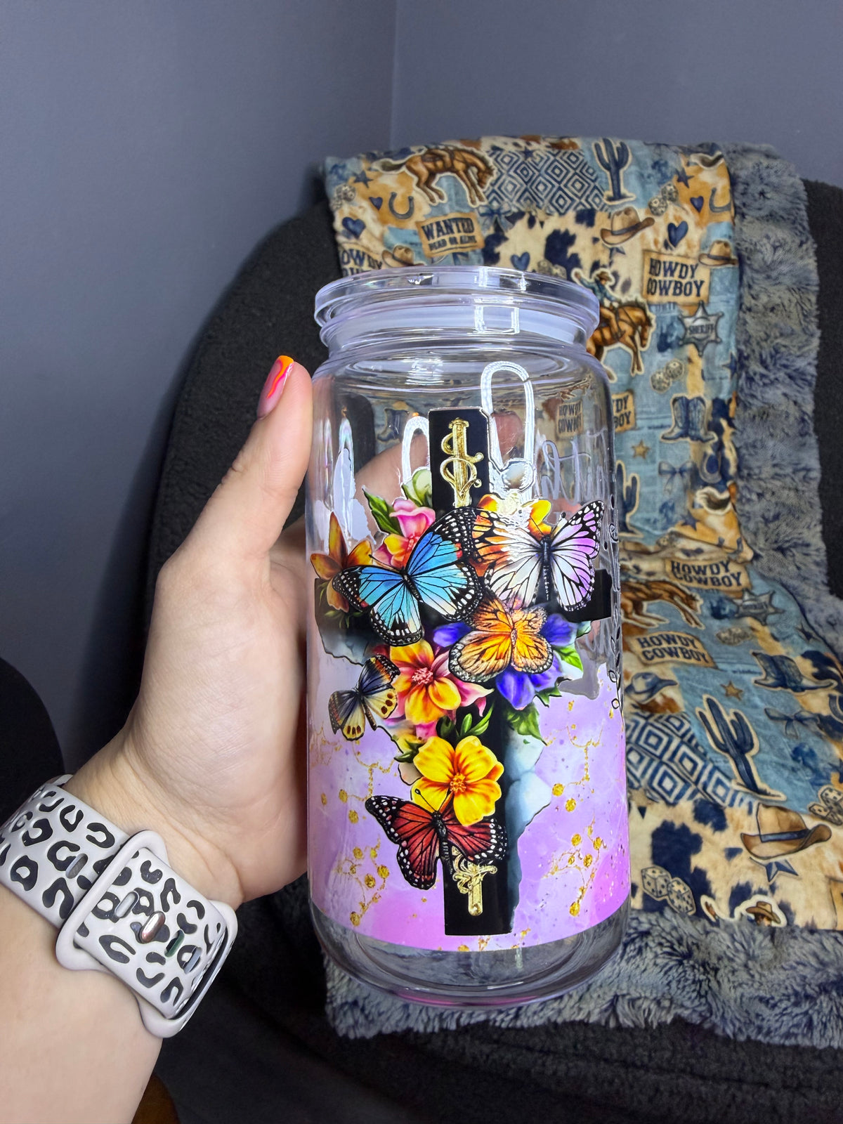 Faith Sublimated Tumbler