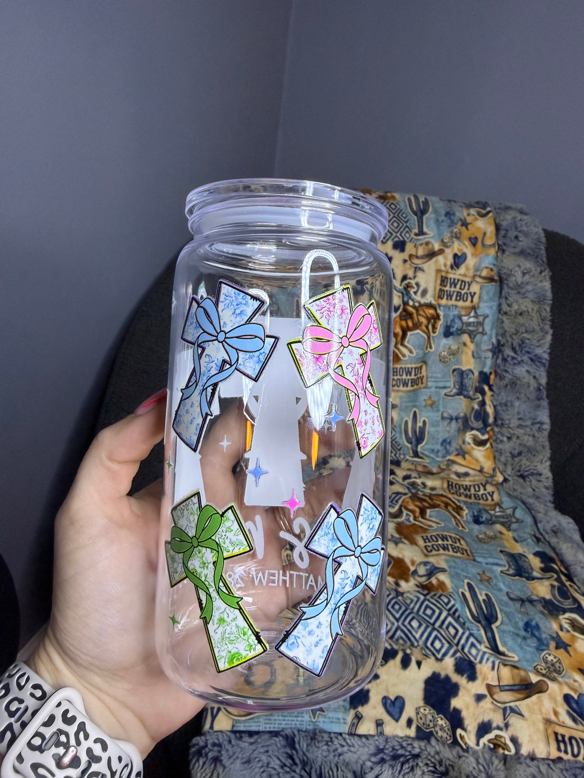He Is Risen Sublimated Tumbler