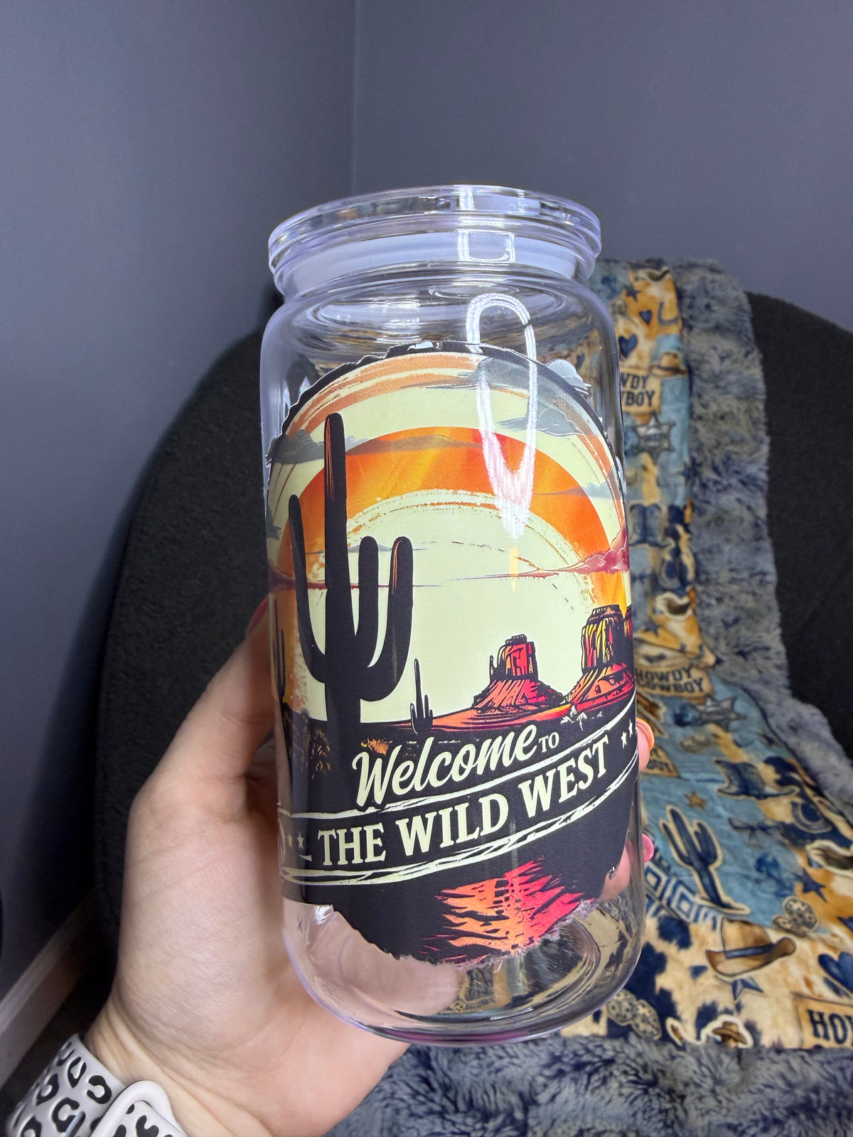 Welcome To The Wild West Sublimated Tumbler