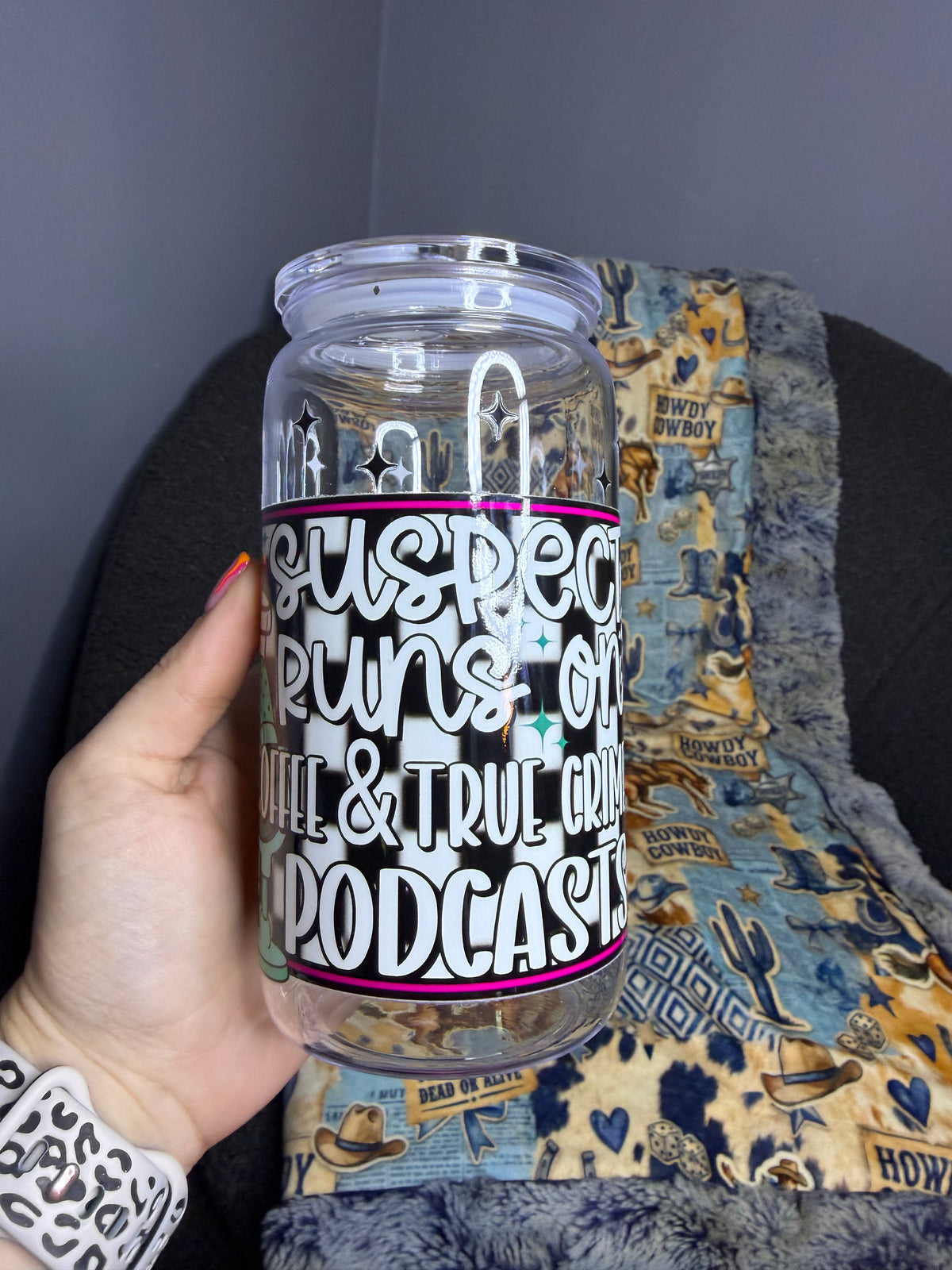True Crime Sublimated Tumbler