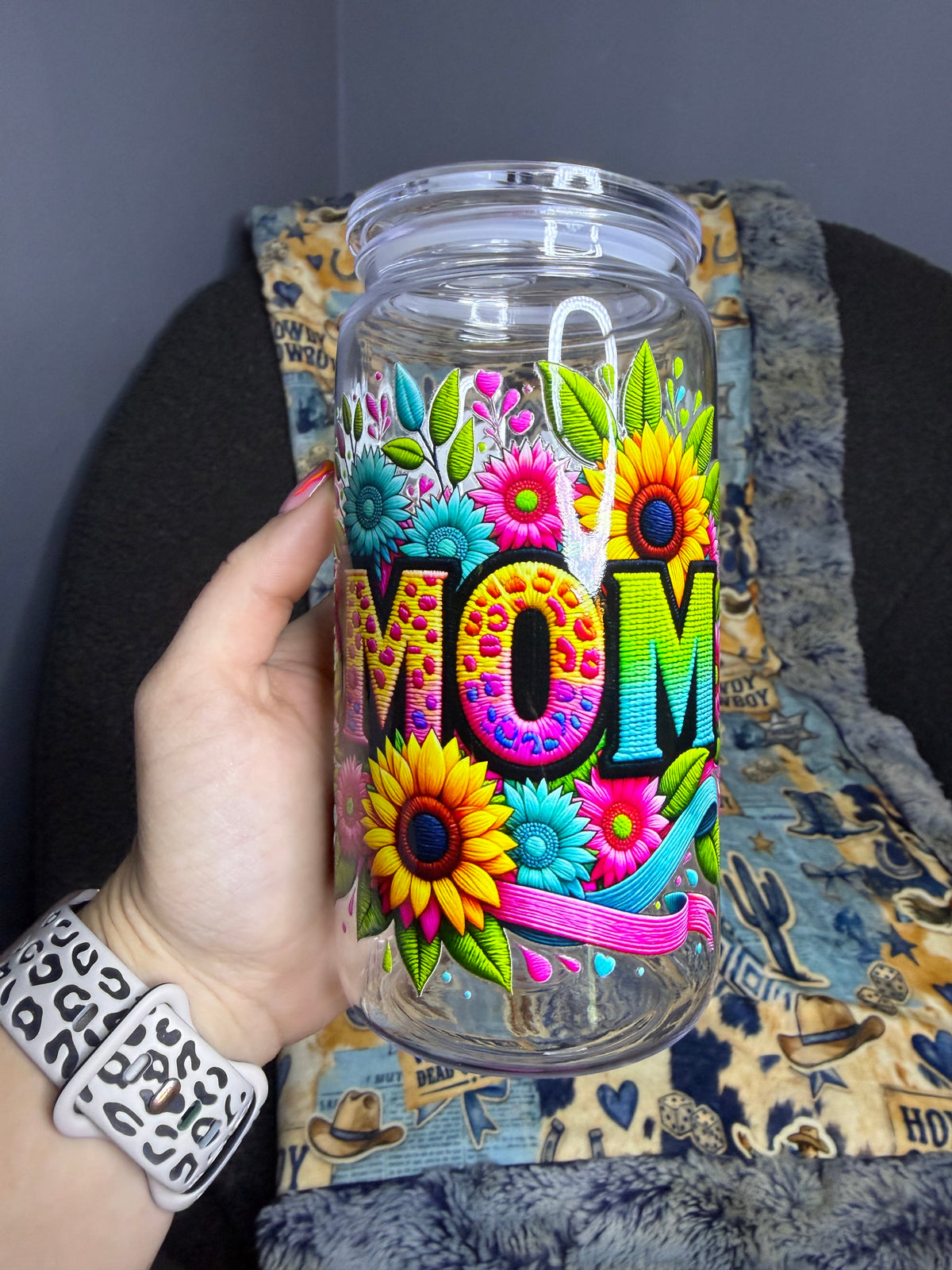 Floral Mom Sublimated Tumbler
