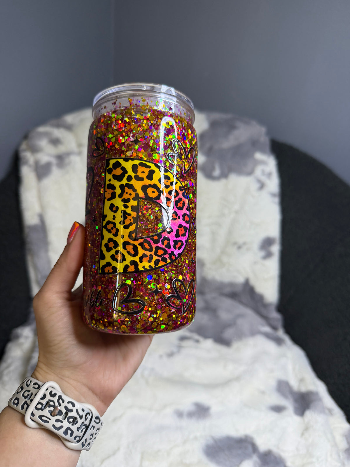 With God Snowglobe Tumbler