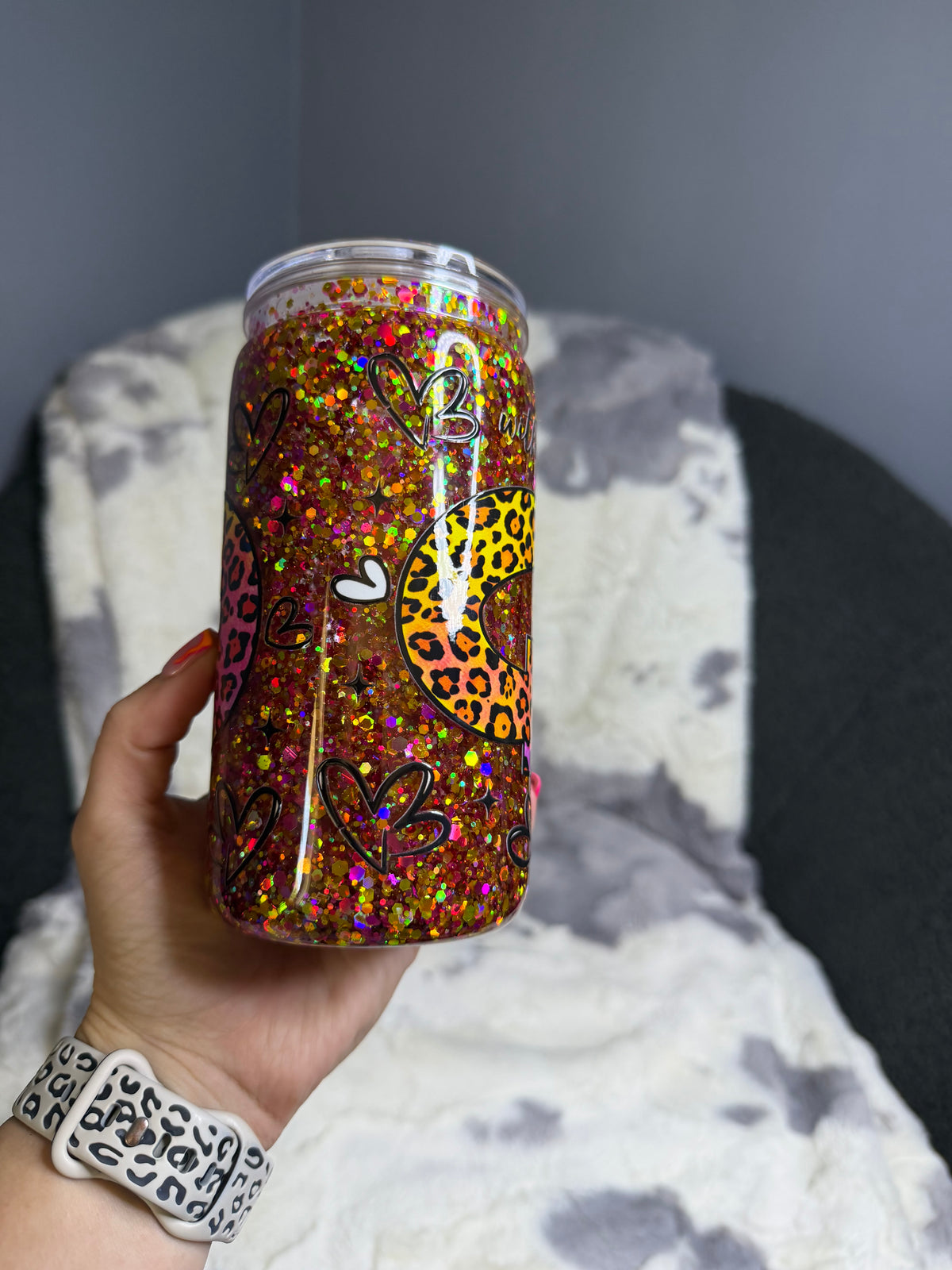 With God Snowglobe Tumbler