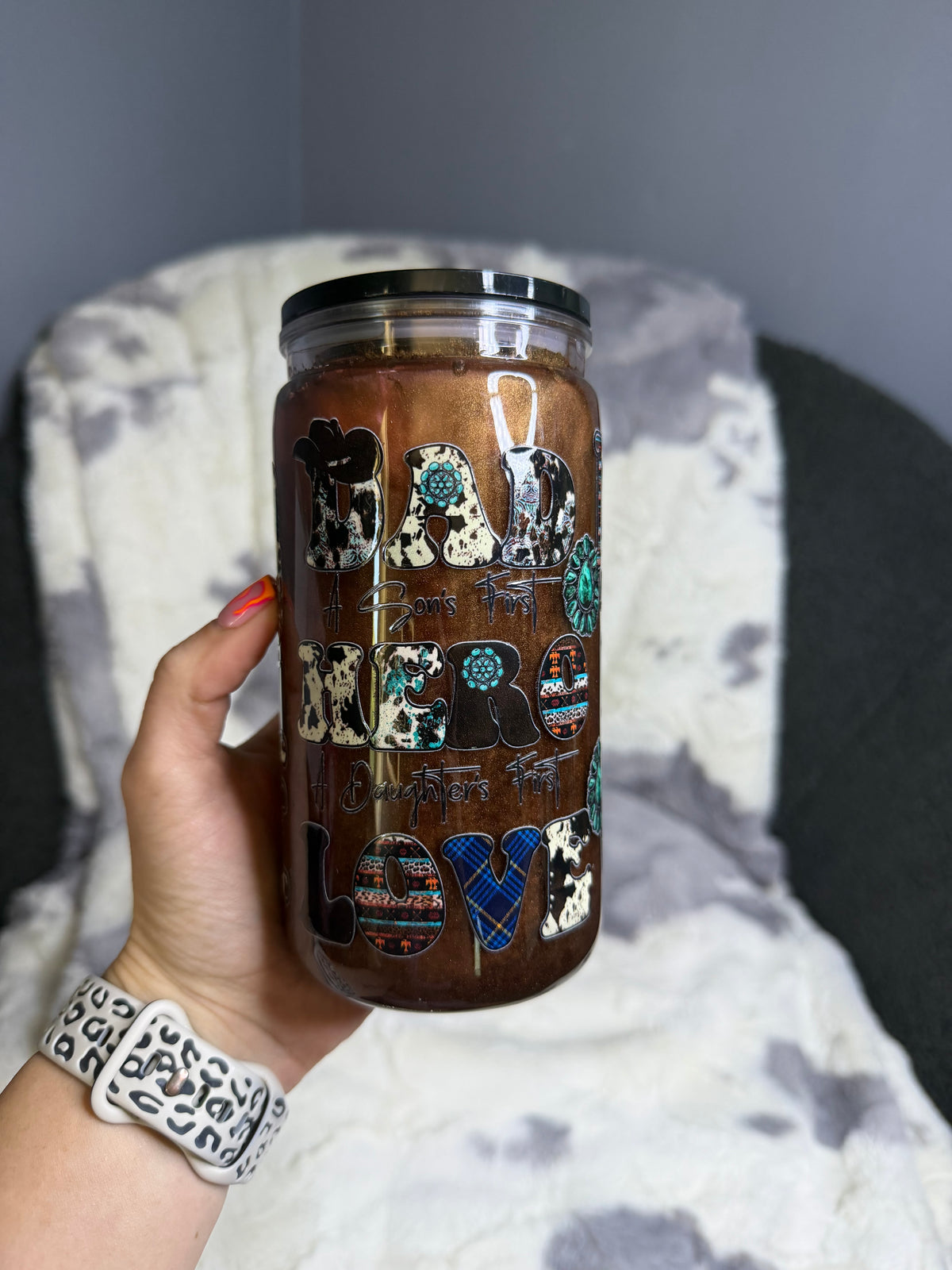 Dad Life Cateye Tumbler