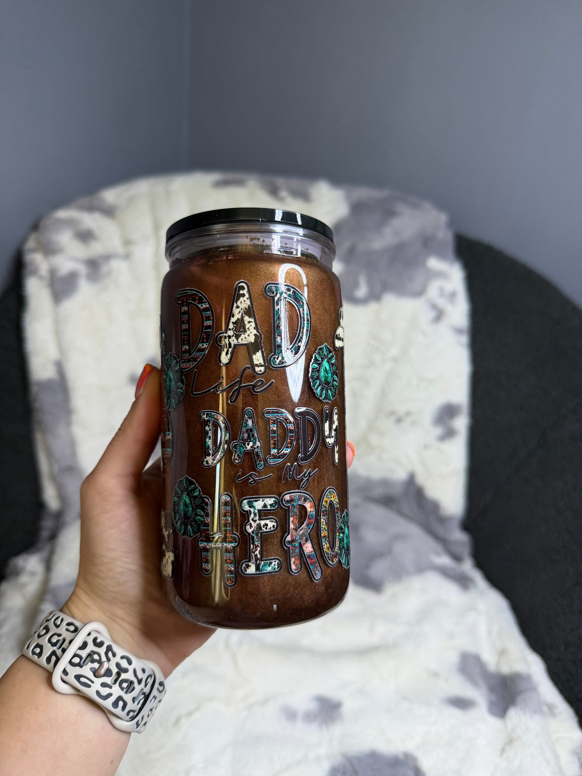 Dad Life Cateye Tumbler