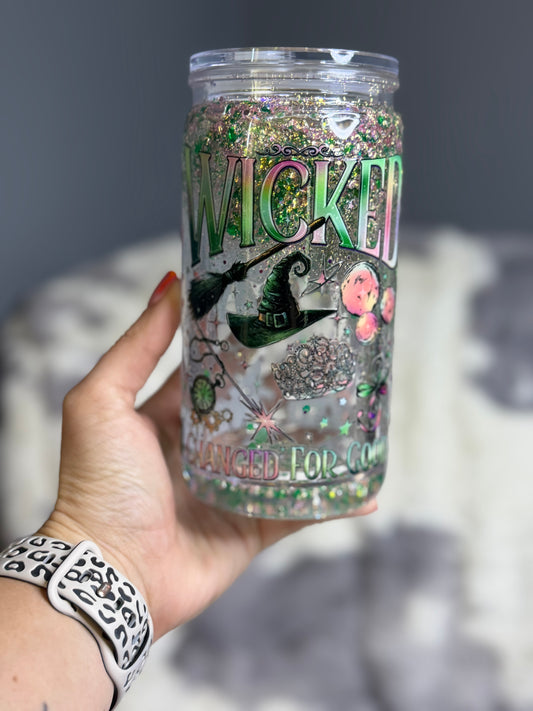 Pink Goes Good With Green Waterfall Tumbler