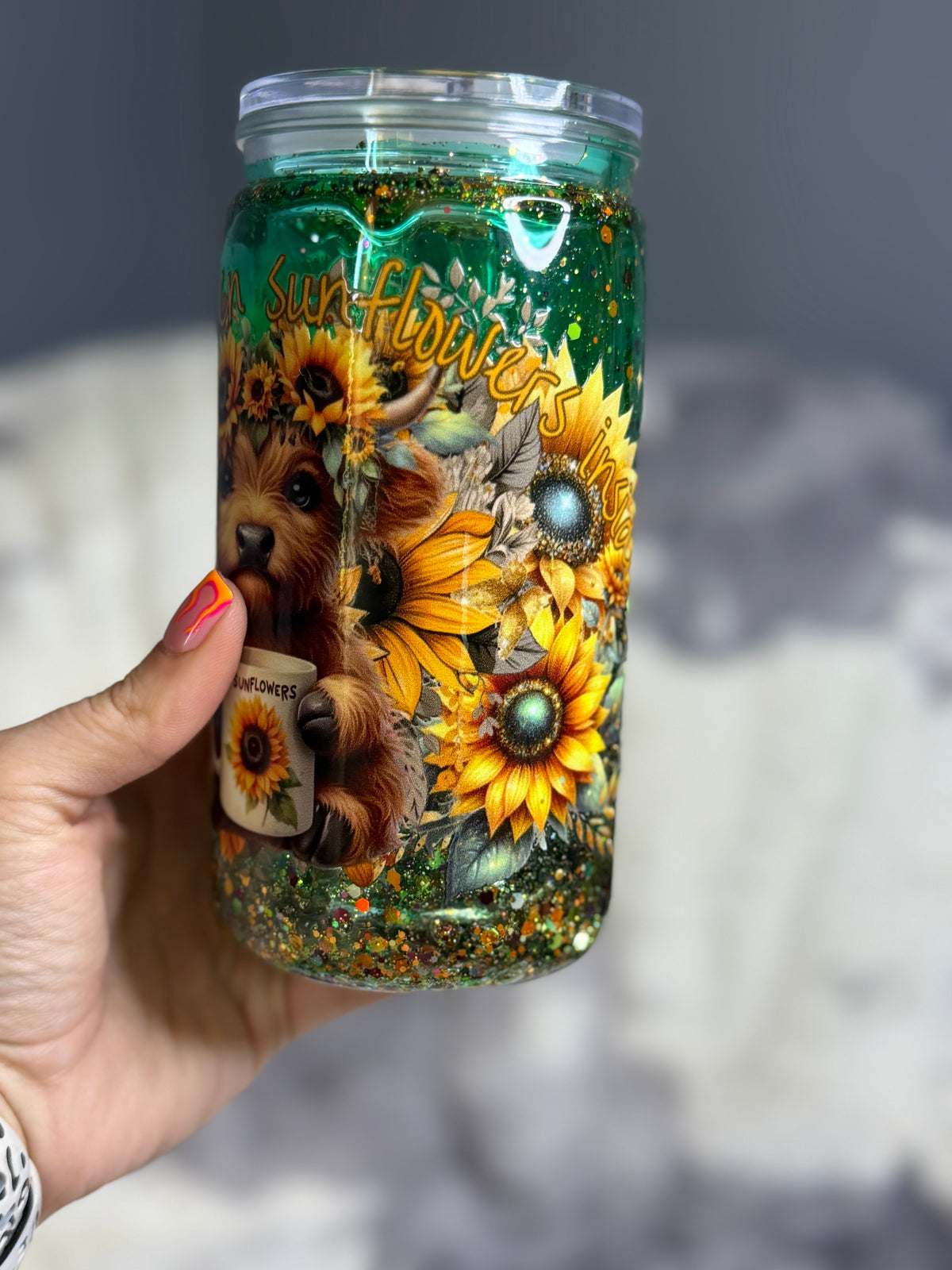 Golden Sunflowers HoneyDrip