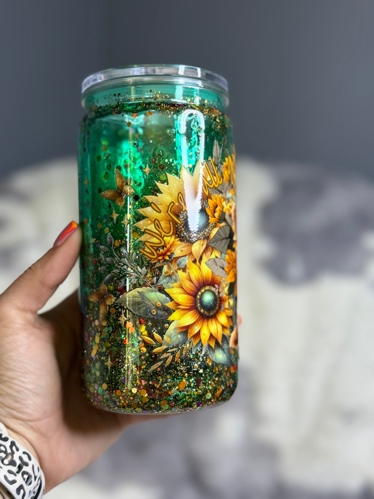 Golden Sunflowers HoneyDrip