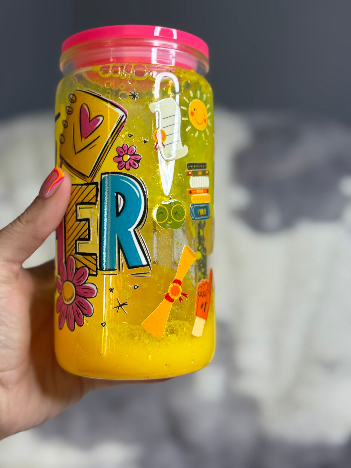 Best Teacher Ever Lava Tumbler