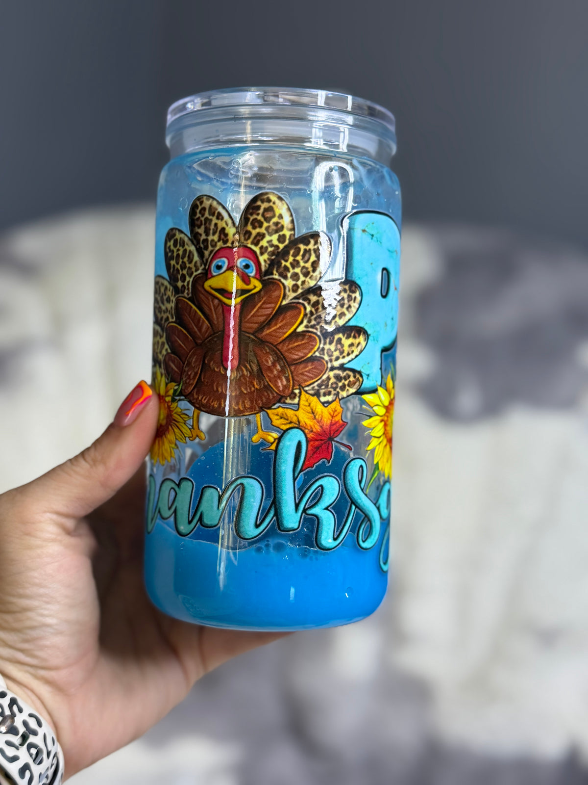 Happy Thanksgiving Lava Tumbler