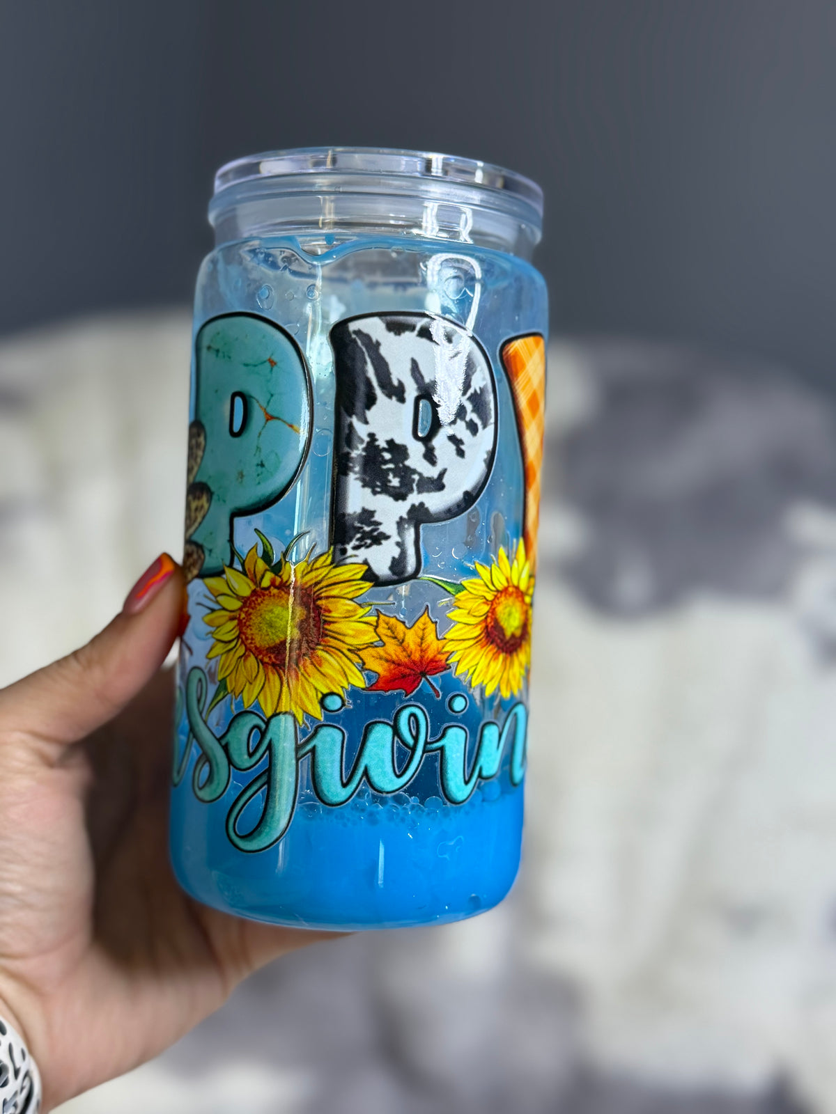 Happy Thanksgiving Lava Tumbler