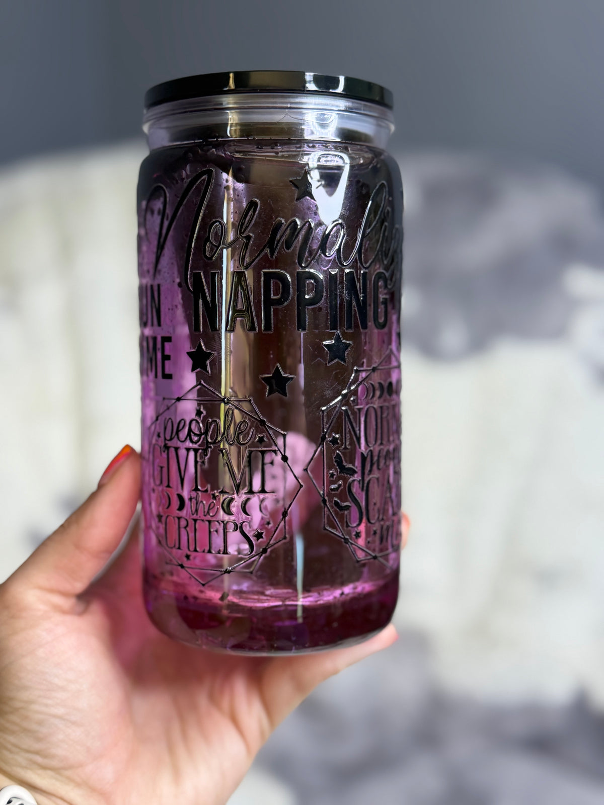 Bewitched & Unbothered Lava Tumbler