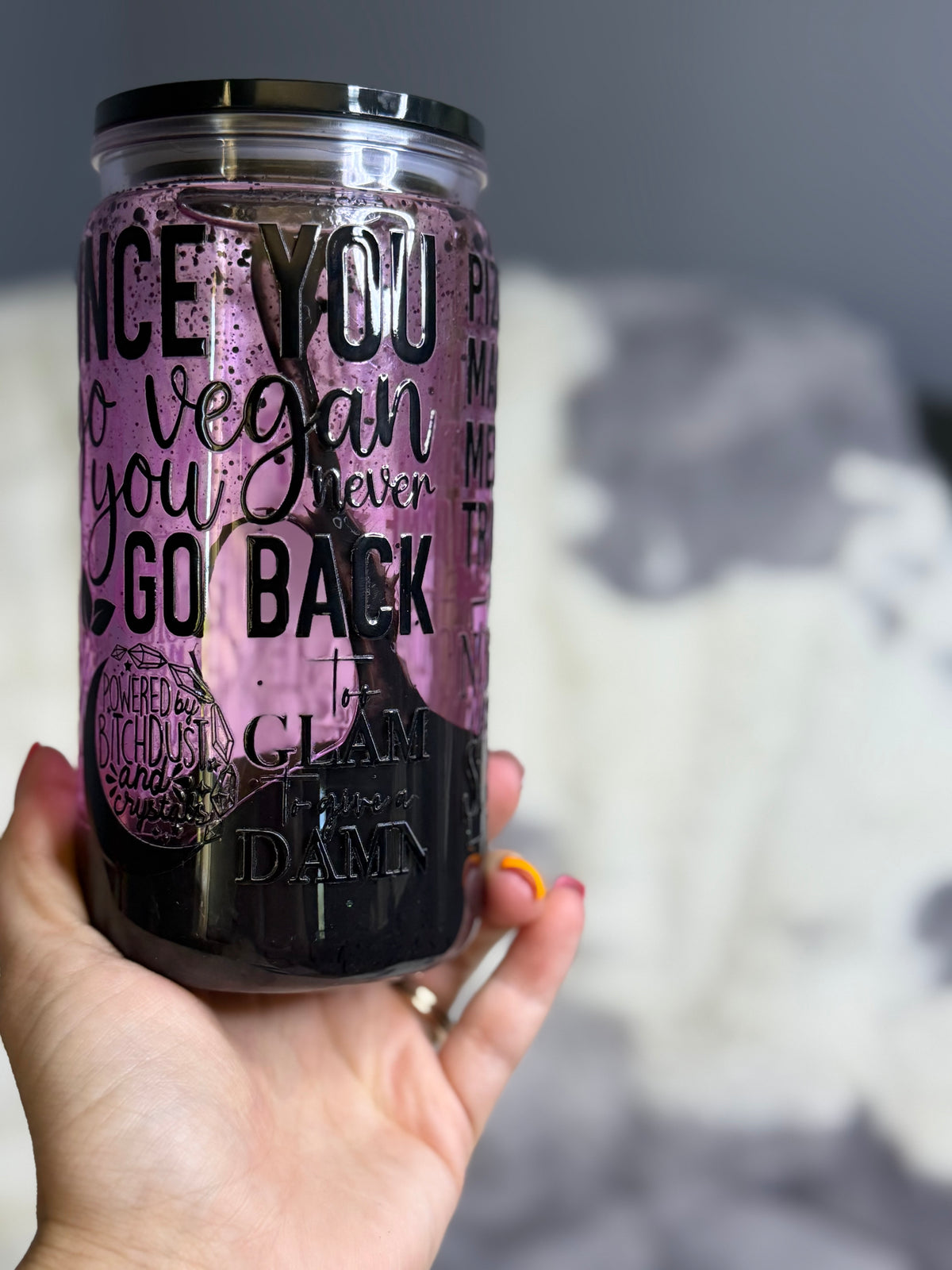 Bewitched & Unbothered Lava Tumbler