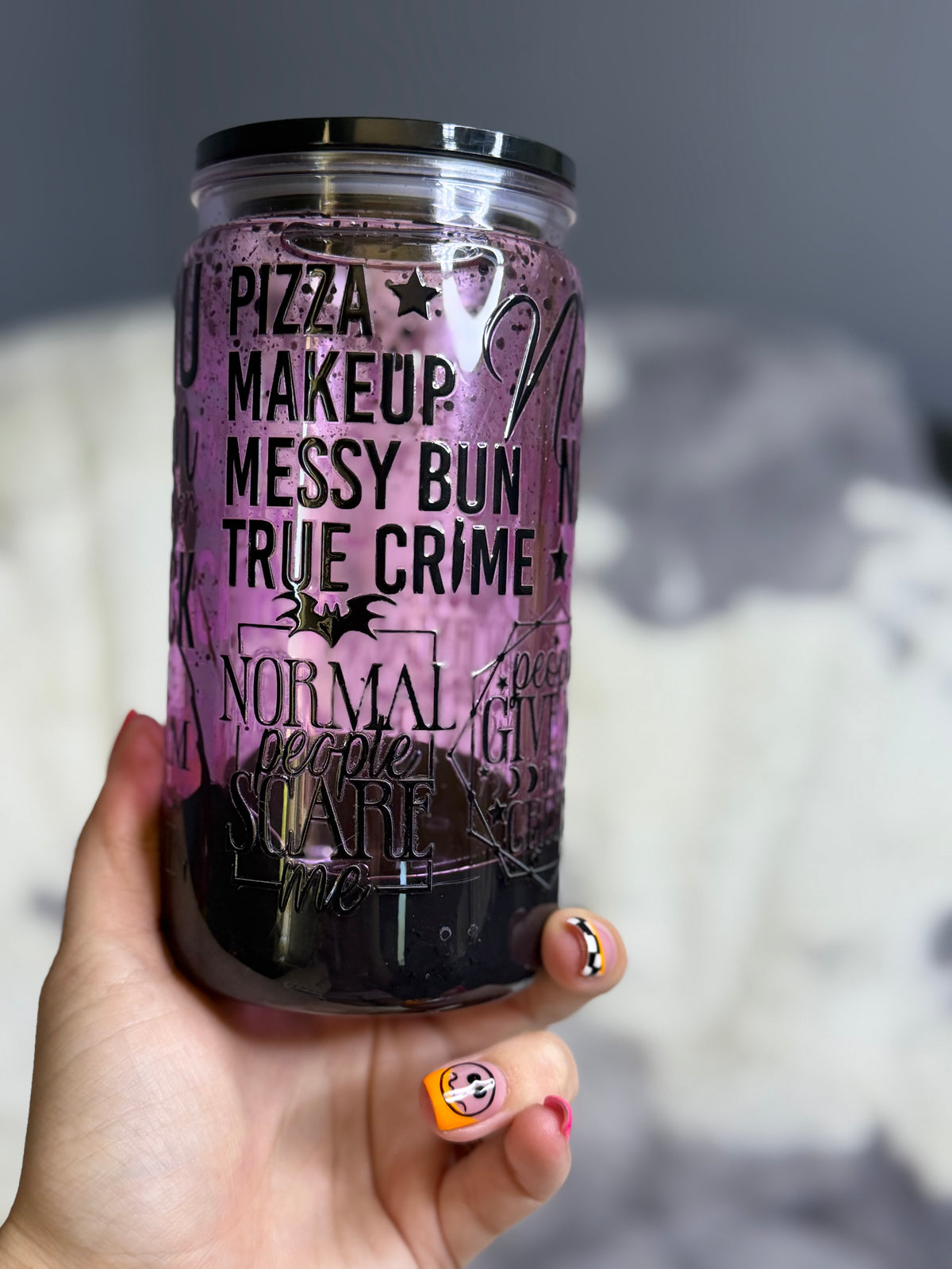 Bewitched & Unbothered Lava Tumbler