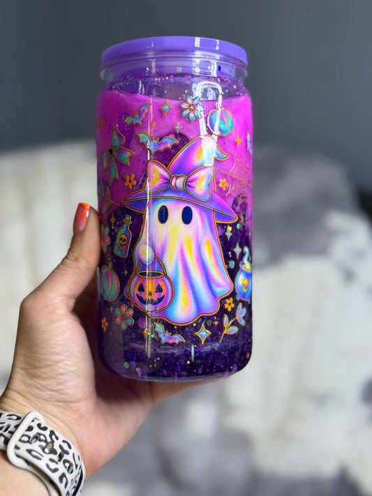 Boo-tiful Spirits Glitter Lava Tumbler