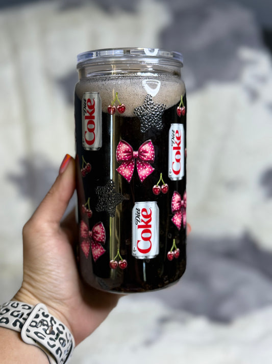Cherry Cola Crush Soda Tumbler