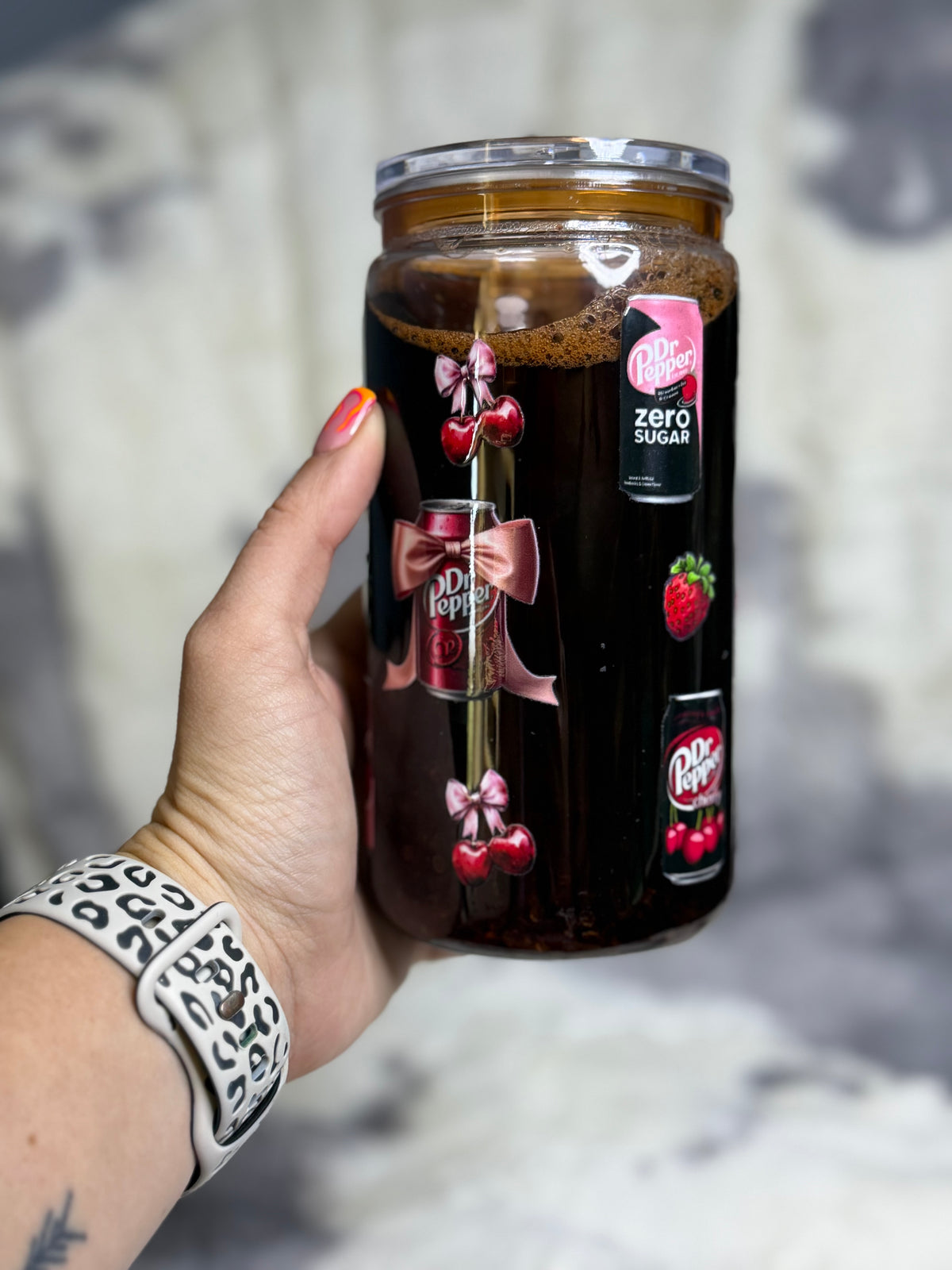 Peppered to Perfection Soda Tumbler