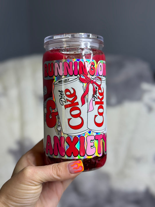 Diet Coke & Anxiety Dual Lava Tumbler