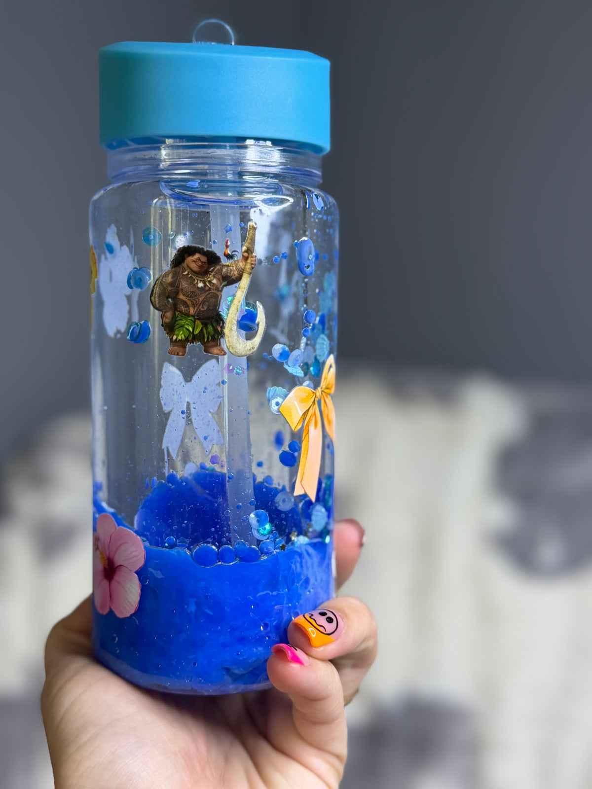 Wayfinder Waves Glitter Lava Kids Tumbler