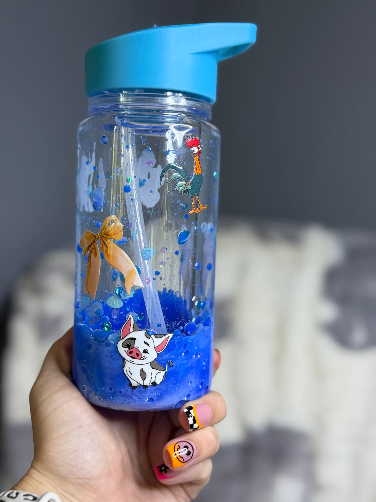 Wayfinder Waves Glitter Lava Kids Tumbler