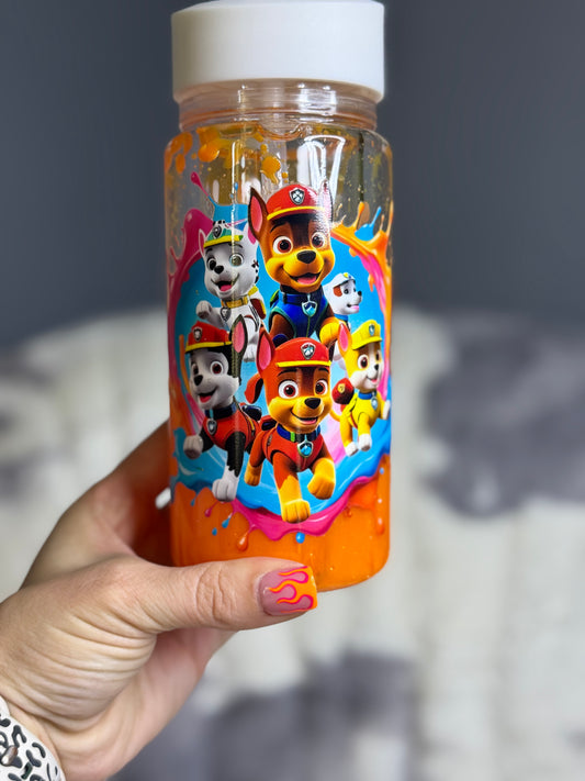 Pup Patrol Adventure Lava Kids Tumbler